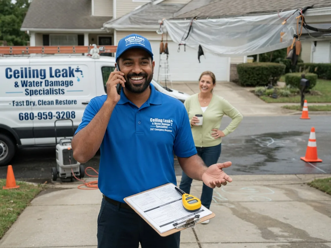 Ceiling Leak Cleanup Milledgeville, TN FAQs